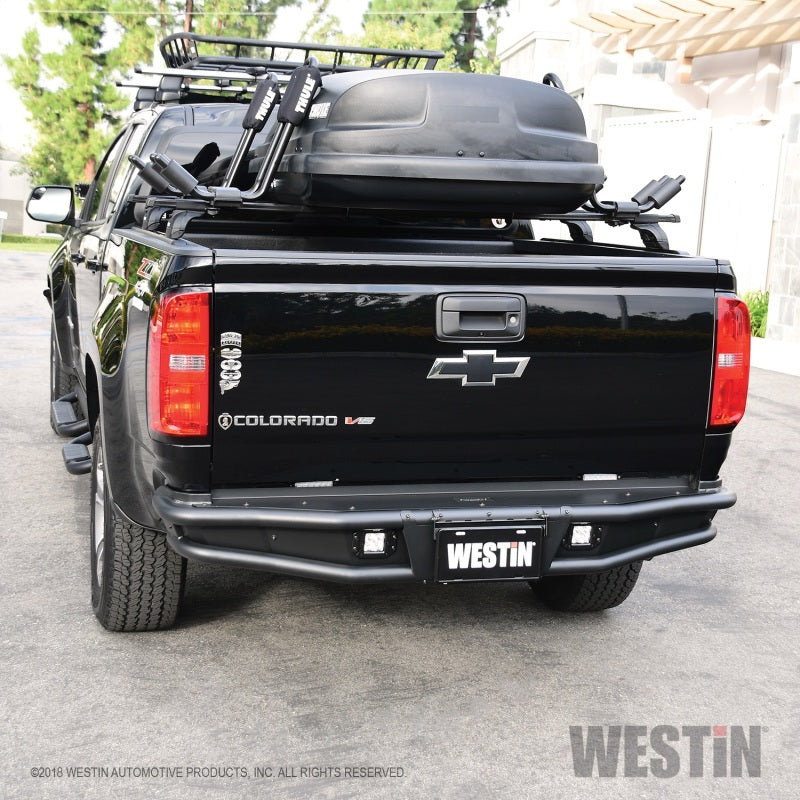 Westin 15-22 Chevrolet Colorado Outlaw Rear Bumper - Textured Black Westin 15-22 Chevrolet Colorado Outlaw Rear Bumper - Textured Black