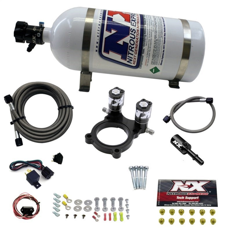 Nitrous Express Nitrous Plate Kit for Can Am Maverick w/5.0lb Bottle Nitrous Express Nitrous Plate Kit for Can Am Maverick w/5.0lb Bottle