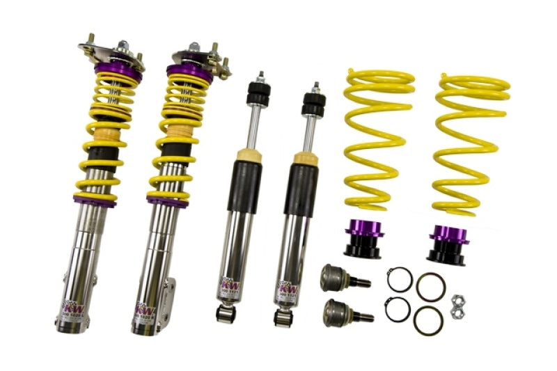 KW Coilover Kit V1 Ford Mustang incl. GT and Cobra; front and rear coilovers KW Coilover Kit V1 Ford Mustang incl. GT and Cobra; front and rear coilovers