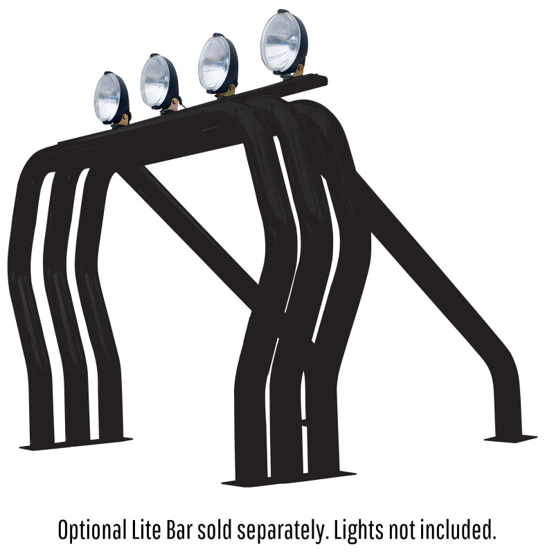 Go Rhino 88-98 Chevy/GMC C /K Series RHINO! Bed Bar Complete Kit w/Main Bar + Kickers Go Rhino 88-98 Chevy/GMC C /K Series RHINO! Bed Bar Complete Kit w/Main Bar + Kickers