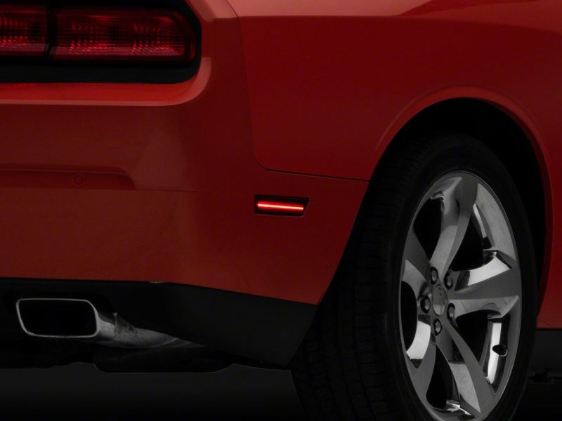 Raxiom 08-14 Dodge Challenger Axial Series LED Side Marker Lights- Smoked Raxiom 08-14 Dodge Challenger Axial Series LED Side Marker Lights- Smoked