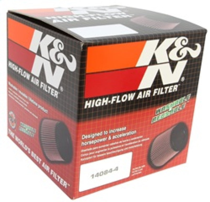K&N Universal Rubber Filter 2-1/4in FLG x 5-1/8in Base x 4-5/8in Top x 6in Height K&N Universal Rubber Filter 2-1/4in FLG x 5-1/8in Base x 4-5/8in Top x 6in Height