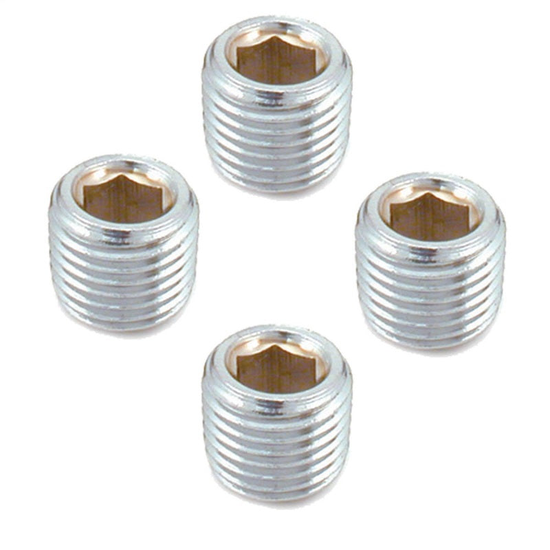 Spectre Pipe Plug 1/4in. NPT - 4 Pack Spectre Pipe Plug 1/4in. NPT - 4 Pack