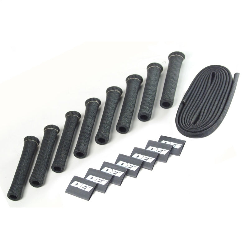 DEI Protect-A-Boot and Wire Kit 8 Cylinder - Black DEI Protect-A-Boot and Wire Kit 8 Cylinder - Black