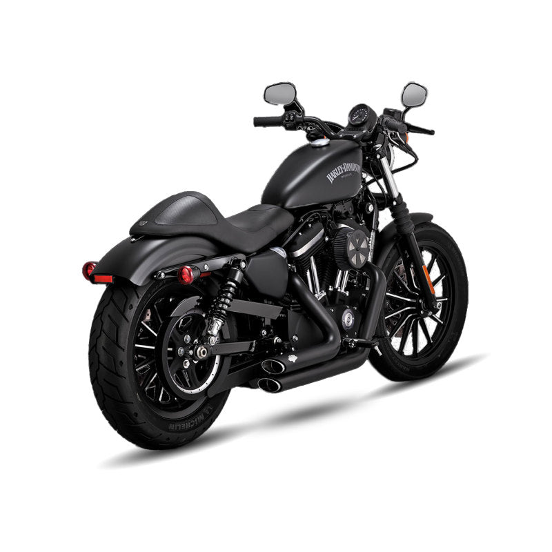 Vance & Hines 18-22 Harley-Davidson Softail Shortshots Staggered PCX Full System Exhaust - Black Vance & Hines 18-22 Harley-Davidson Softail Shortshots Staggered PCX Full System Exhaust - Black