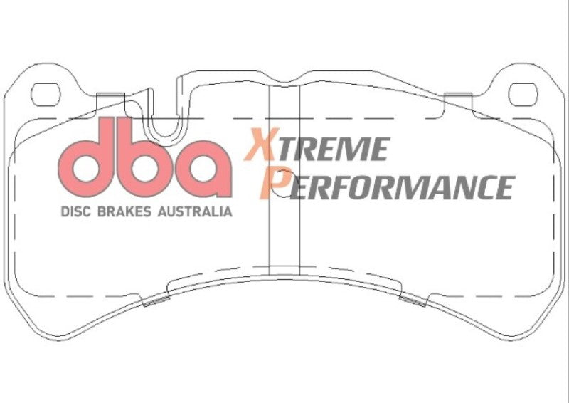 DBA 2004+ Ford / Mercedes Brembo XP Extreme Performance Front Brake Pads DBA 2004+ Ford / Mercedes Brembo XP Extreme Performance Front Brake Pads