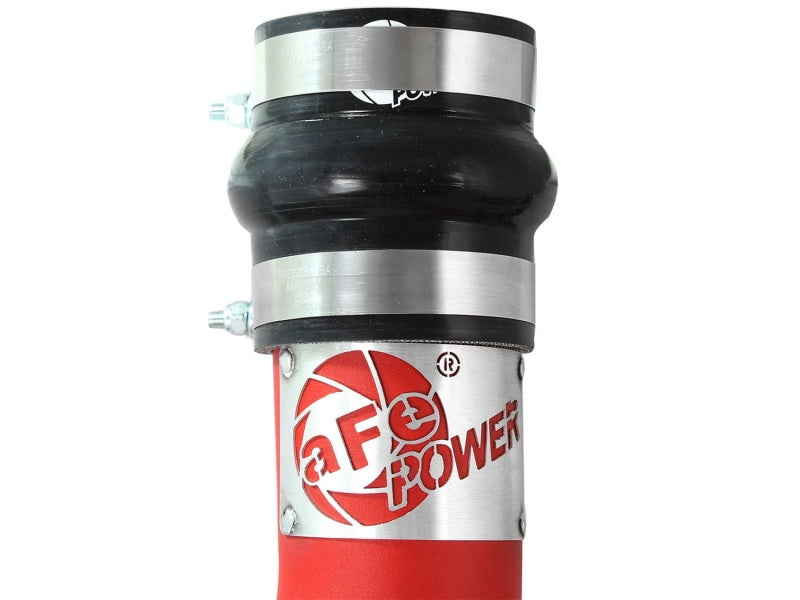 aFe Bladerunner Intercooler Tubes Hot & Cold Side 3.5in 94-02 Dodge Diesel Trucks L6-5.9L (td) - Red aFe Bladerunner Intercooler Tubes Hot & Cold Side 3.5in 94-02 Dodge Diesel Trucks L6-5.9L (td) - Red