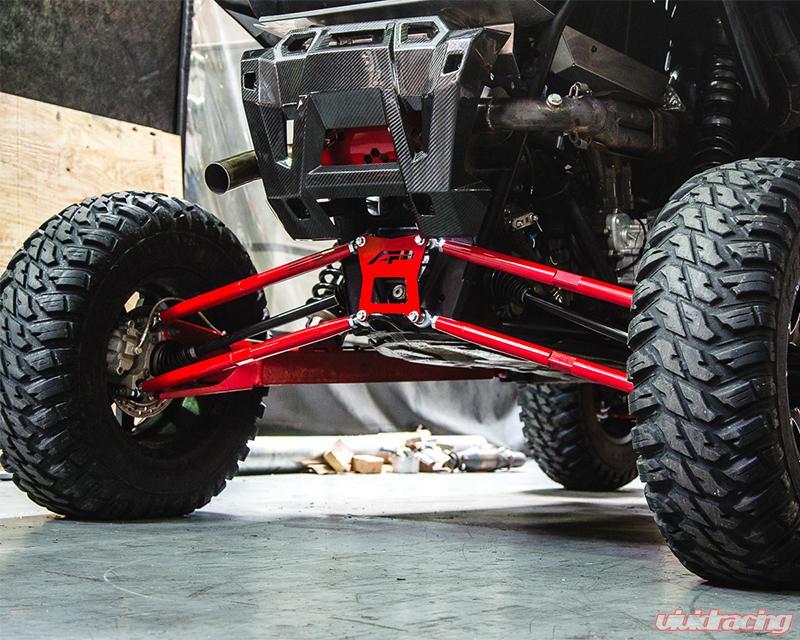 Agency Power Polaris RZR 1000/RS1/XP Turbo/RS1 Adjustable Rear Radius Arms - Red Agency Power Polaris RZR 1000/RS1/XP Turbo/RS1 Adjustable Rear Radius Arms - Red