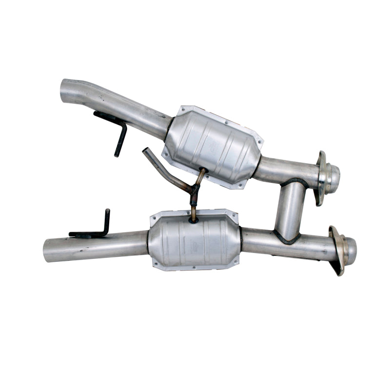 BBK 94-95 Mustang 5.0 High Flow H Pipe With Catalytic Converters - 2-1/2 BBK 94-95 Mustang 5.0 High Flow H Pipe With Catalytic Converters - 2-1/2