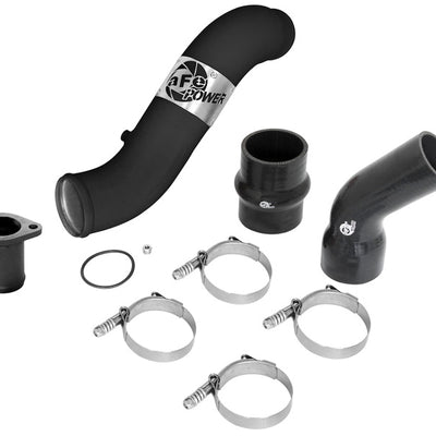 aFe Bladerunner 3in Intercooler Hot Side Tube for 16-17 Nissan Titan XD V8 5.0L (td)