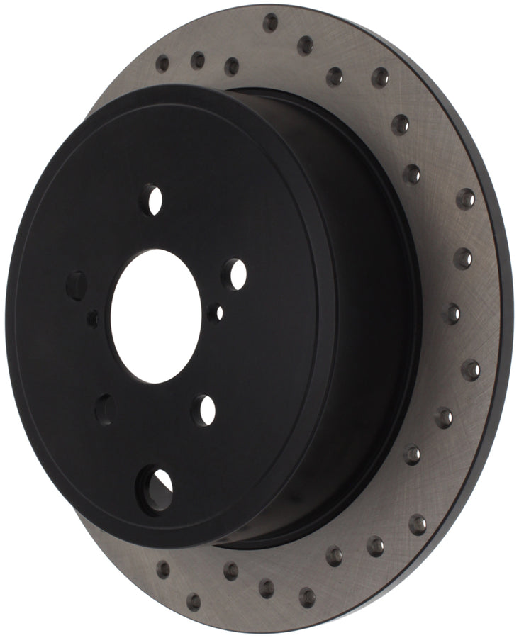StopTech 08-10 WRX Drilled Left Rear Rotor StopTech 08-10 WRX Drilled Left Rear Rotor