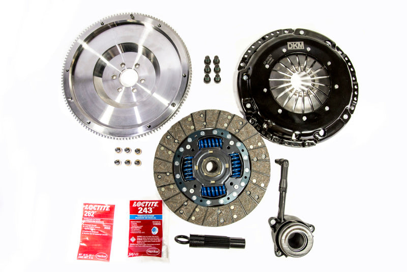 DKM Clutch 2.0 VW/Audi A3 TSI 8 Bolt Sprung Organic MB Clutch w/Steel Flywheel (440 ft/lbs Torque) DKM Clutch 2.0 VW/Audi A3 TSI 8 Bolt Sprung Organic MB Clutch w/Steel Flywheel (440 ft/lbs Torque)