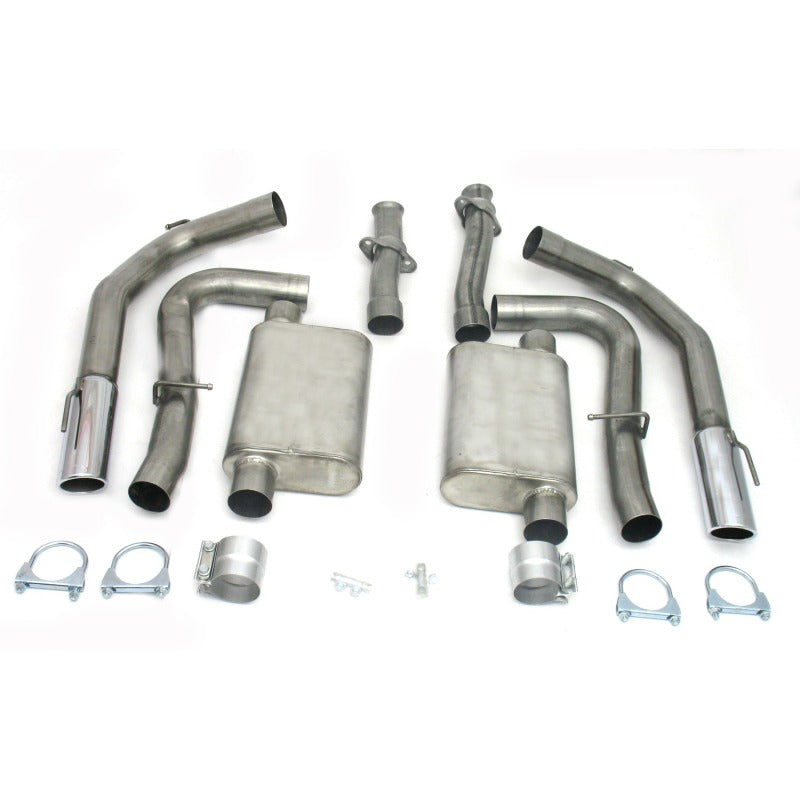 JBA 99-04 Ford Mustang Cobra IRS 4.6L 4V 409SS Dual Rear Exit Cat-Back Exhaust JBA 99-04 Ford Mustang Cobra IRS 4.6L 4V 409SS Dual Rear Exit Cat-Back Exhaust