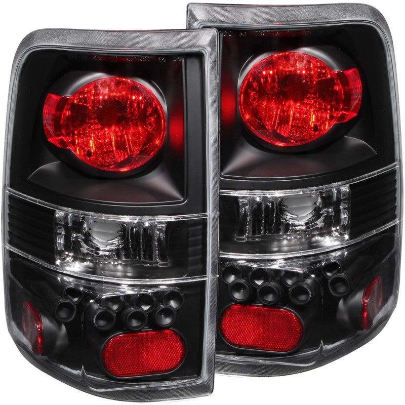 ANZO 2004-2008 Ford F-150 Taillights Black ANZO 2004-2008 Ford F-150 Taillights Black