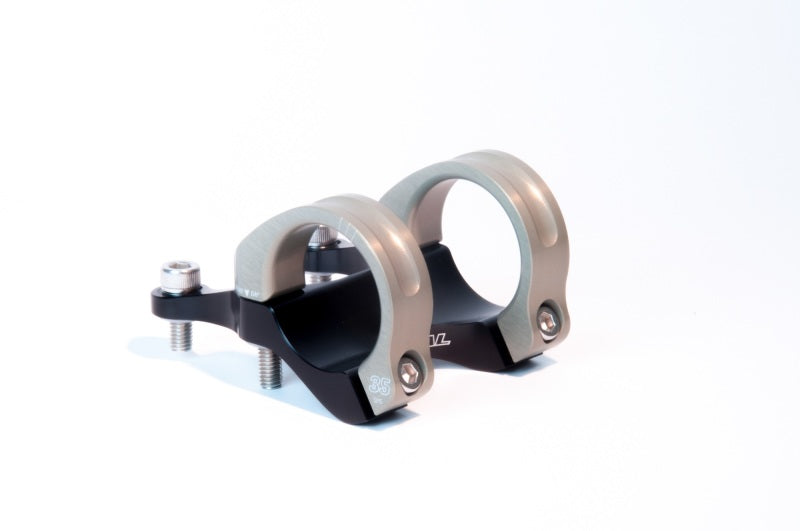 Renthal Integra 35 Handlebar Clamp 45 mm./ Zero Rise Renthal Integra 35 Handlebar Clamp 45 mm./ Zero Rise