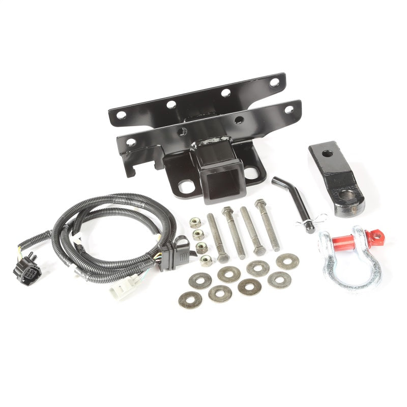 Rugged Ridge Receiver Hitch Kit D-Shackle 07-18 Jeep Wrangler Rugged Ridge Receiver Hitch Kit D-Shackle 07-18 Jeep Wrangler