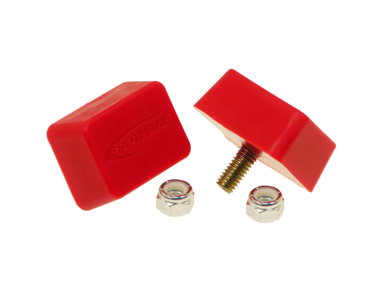 Prothane Universal Bump Stop 3/4 X 1 3/4 X 1 3/8 - Red Prothane Universal Bump Stop 3/4 X 1 3/4 X 1 3/8 - Red