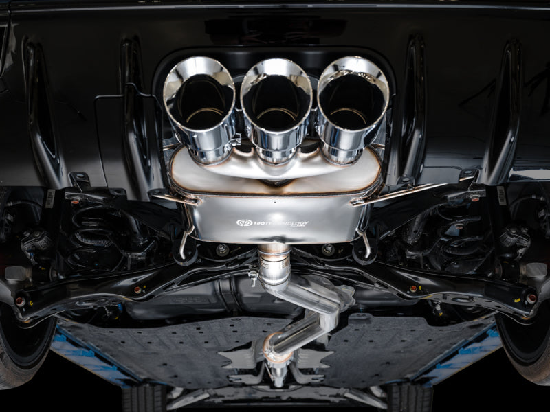 AWE Tuning 2023 Honda Civic Type R FL5 Touring Edition Exhaust w/ Triple Chrome Silver Tips AWE Tuning 2023 Honda Civic Type R FL5 Touring Edition Exhaust w/ Triple Chrome Silver Tips