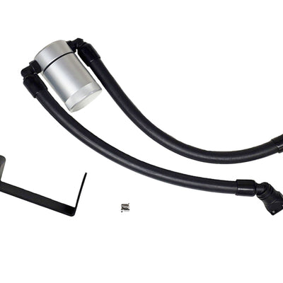 J&L 13-19 Ford Explorer Sport EcoBoost V6 Passenger Side Oil Separator 3.0 - Clear Anodized