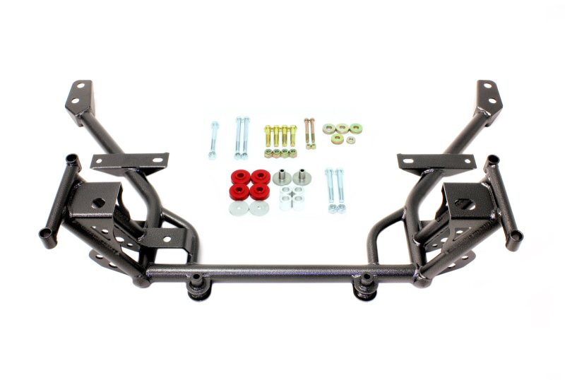 BMR 05-14 S197 Mustang K-Member w/ STD. Motor Mounts and STD. Rack Mounts - Black Hammertone BMR 05-14 S197 Mustang K-Member w/ STD. Motor Mounts and STD. Rack Mounts - Black Hammertone