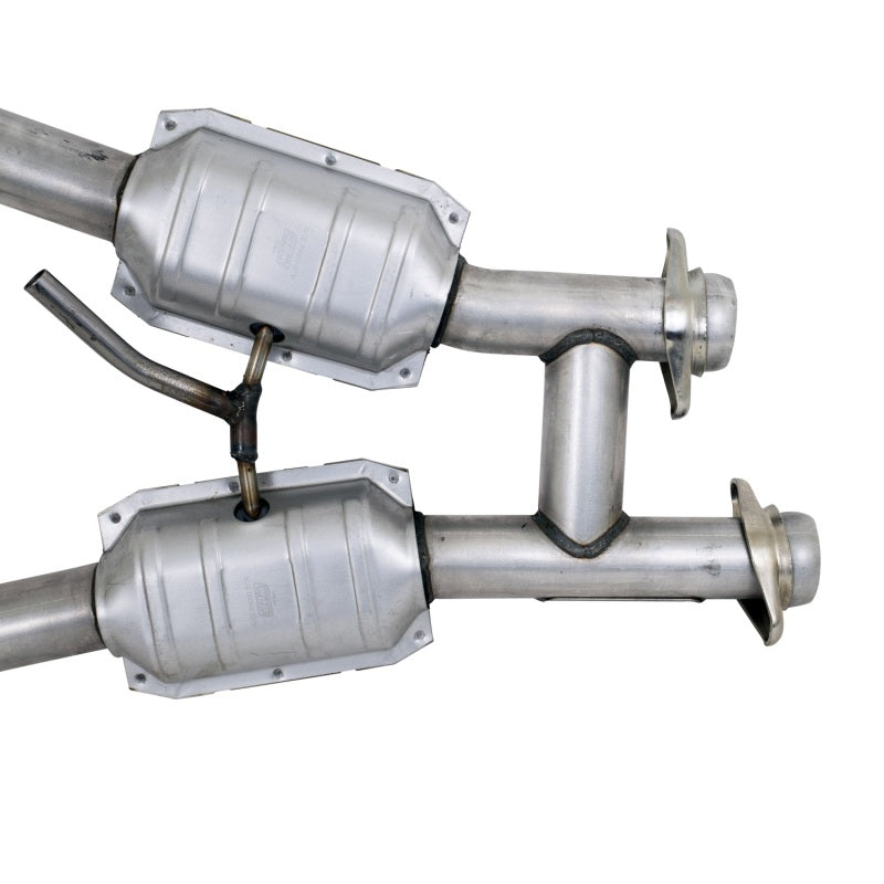 BBK 94-95 Mustang 5.0 High Flow H Pipe With Catalytic Converters - 2-1/2 BBK 94-95 Mustang 5.0 High Flow H Pipe With Catalytic Converters - 2-1/2