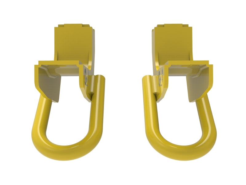 aFe Toyota Tundra 2022 V6-3.5L (tt) Front Tow Hook Yellow aFe Toyota Tundra 2022 V6-3.5L (tt) Front Tow Hook Yellow