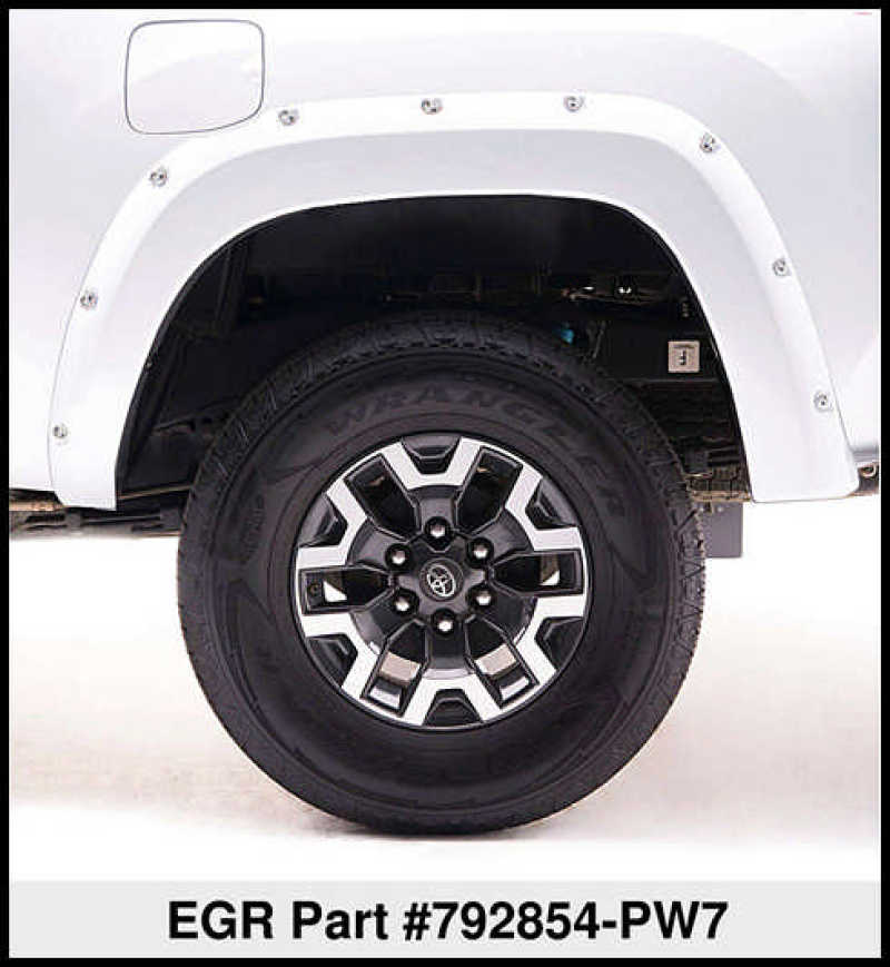 EGR 10+ Dodge Ram HD Bolt-On Look Color Match Fender Flares - Set - Bright White EGR 10+ Dodge Ram HD Bolt-On Look Color Match Fender Flares - Set - Bright White