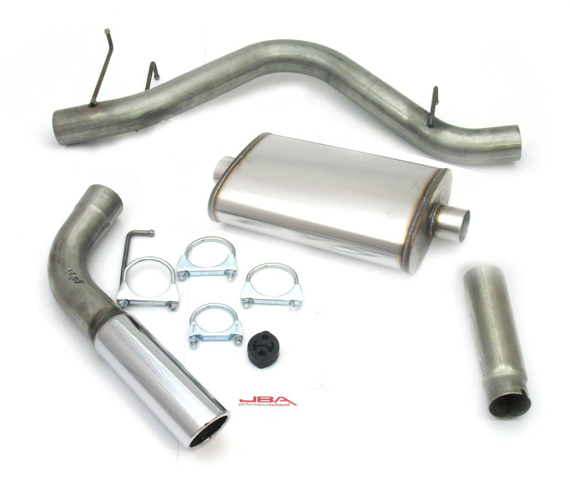 JBA 98-01 Ram 1500/2500 3.9L/5.2L/5.9L 409SS Pass Side Single Exit Cat-Back Exhaust JBA 98-01 Ram 1500/2500 3.9L/5.2L/5.9L 409SS Pass Side Single Exit Cat-Back Exhaust