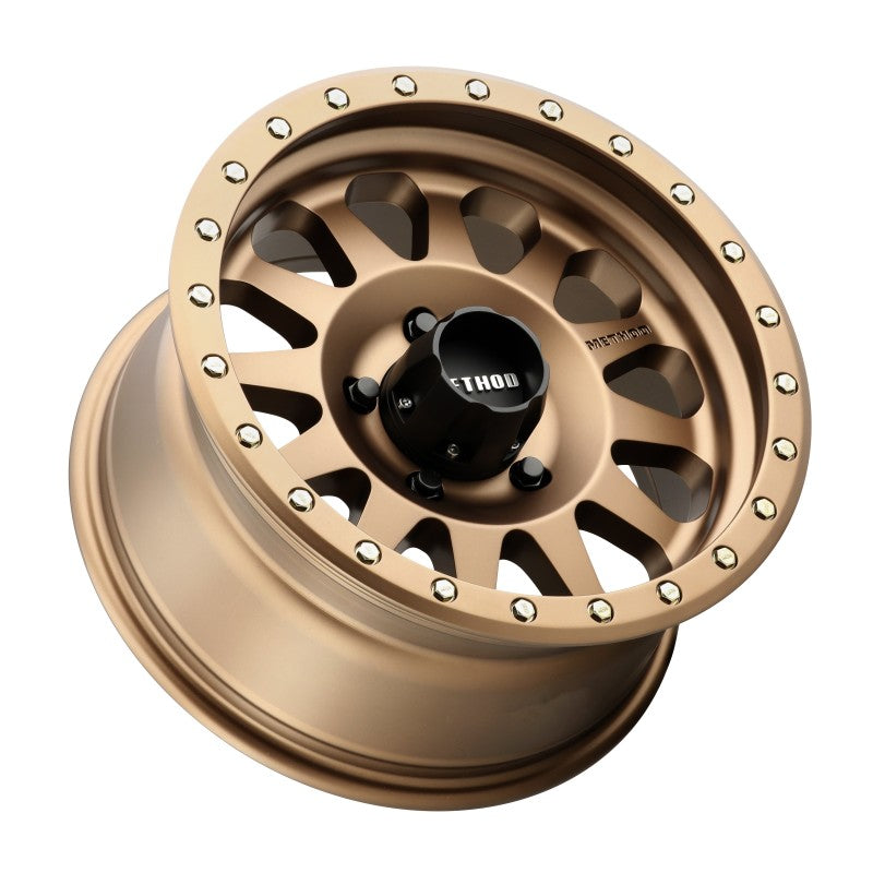 Method MR304 Double Standard 15x8 -24mm Offset 5x4.5 83mm CB Method Bronze Wheel Method MR304 Double Standard 15x8 -24mm Offset 5x4.5 83mm CB Method Bronze Wheel