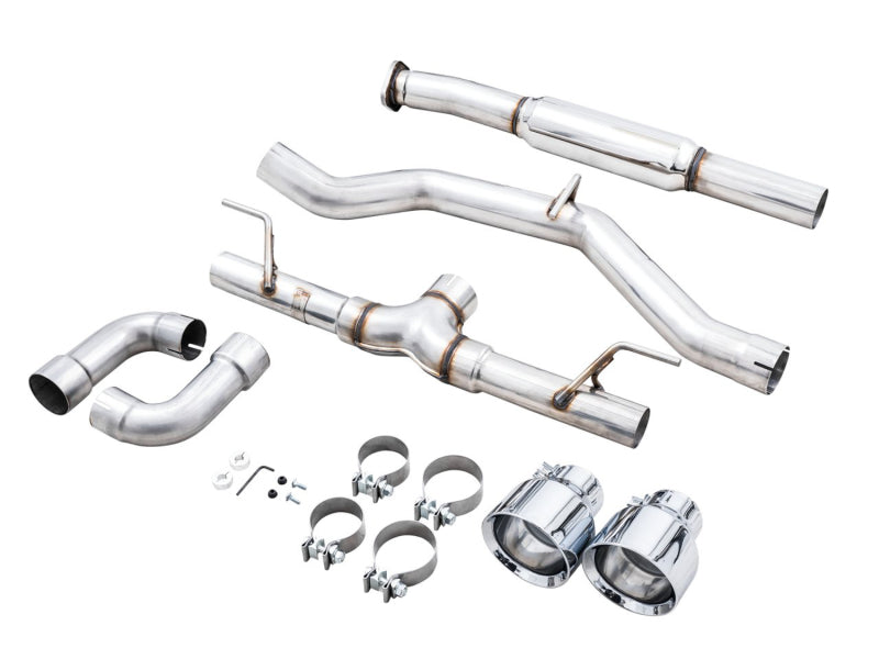AWE Subaru BRZ/ Toyota GR86/ Toyota 86 Track Edition Cat-Back Exhaust- Chrome Silver Tips AWE Subaru BRZ/ Toyota GR86/ Toyota 86 Track Edition Cat-Back Exhaust- Chrome Silver Tips
