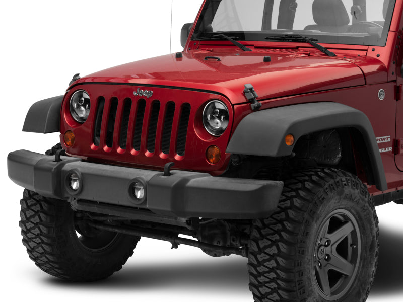 Raxiom 97-18 Jeep Wrangler TJ/JK Axial Series LED Daymaker Headlights- Black Housing (Clear Lens) Raxiom 97-18 Jeep Wrangler TJ/JK Axial Series LED Daymaker Headlights- Black Housing (Clear Lens)