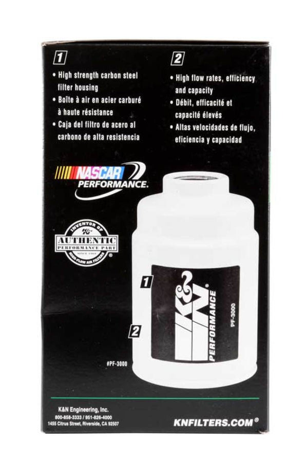 K&N Cellulose Media Fuel Filter 3.5in OD x 6.281in L K&N Cellulose Media Fuel Filter 3.5in OD x 6.281in L