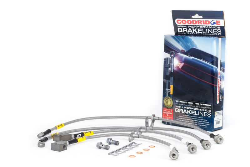 Goodridge 17-21 Honda Civic Type-R (FK8) Stainless Steel Brake Line Kit Goodridge 17-21 Honda Civic Type-R (FK8) Stainless Steel Brake Line Kit