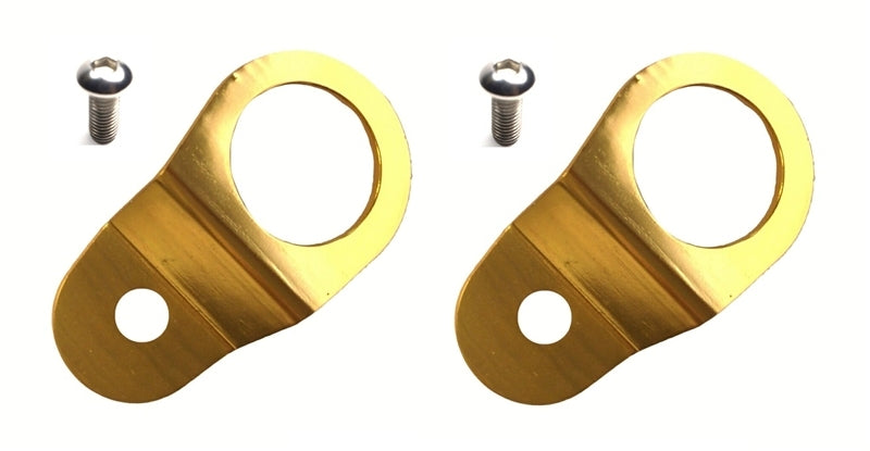 Torque Solution Radiator Mount Combo with Inserts (Gold) : Mitsubishi Evolution 7/8/9 Torque Solution Radiator Mount Combo with Inserts (Gold) : Mitsubishi Evolution 7/8/9
