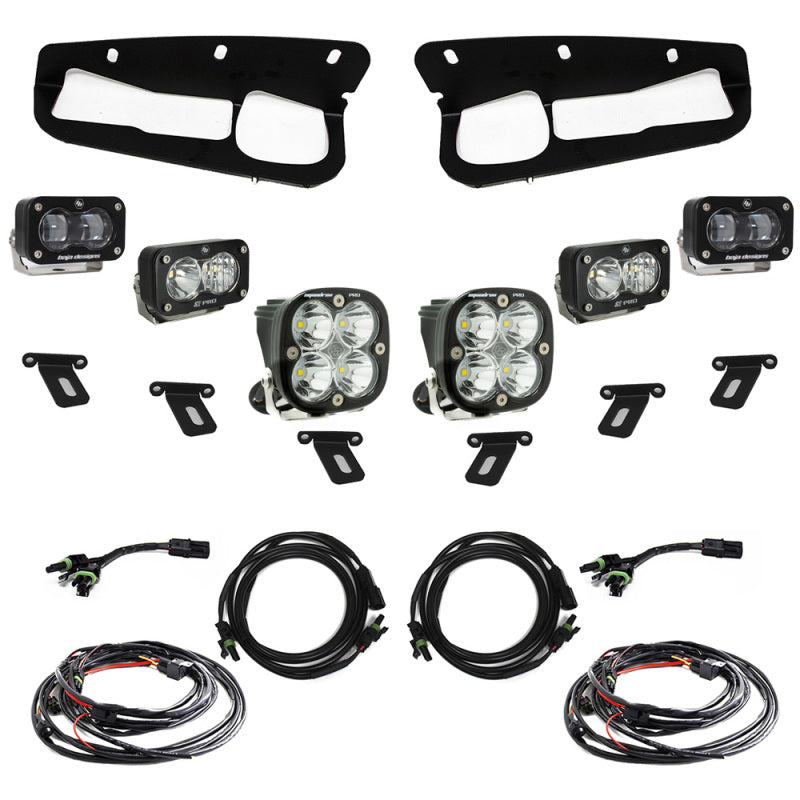 Baja Designs 21-22 Ford Bronco w/Steel Bumper S2 SAE Pro Fog Pocket Light Kit - Clear Baja Designs 21-22 Ford Bronco w/Steel Bumper S2 SAE Pro Fog Pocket Light Kit - Clear