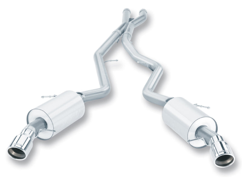 Borla 07-08 BMW 335i coupe/sedan aggressive catback exhaust system Borla 07-08 BMW 335i coupe/sedan aggressive catback exhaust system