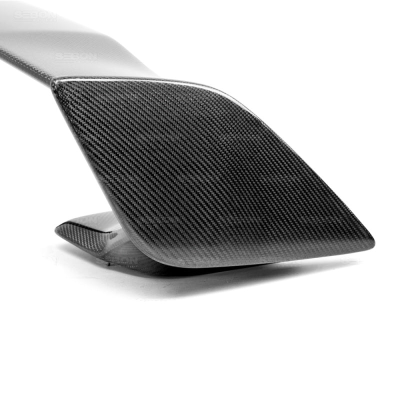 Seibon 08-10 Subaru WRX/STi 4dr OEM-style Carbon Fiber Rear Spoiler Seibon 08-10 Subaru WRX/STi 4dr OEM-style Carbon Fiber Rear Spoiler