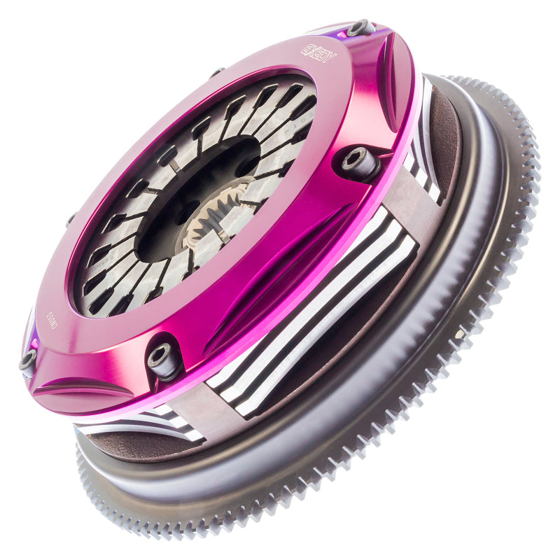 Exedy 1993-1998 Toyota Supra Twin Turbo L6 Hyper Triple Cerametallic Clutch Rigid Disc Pull Type Exedy 1993-1998 Toyota Supra Twin Turbo L6 Hyper Triple Cerametallic Clutch Rigid Disc Pull Type