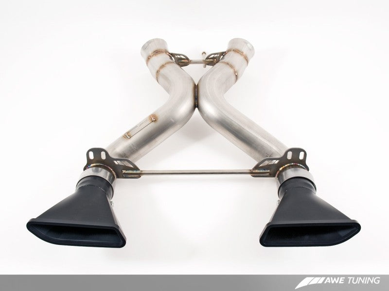 AWE Tuning McLaren MP4-12C Performance Exhaust - Machined Tips AWE Tuning McLaren MP4-12C Performance Exhaust - Machined Tips