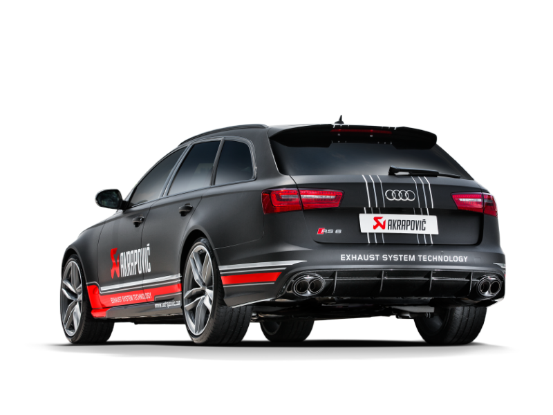 Akrapovic 14-17 Audi RS6 Avant (C7) Evolution Line Cat Back (Titanium) w/ Carbon Tips Akrapovic 14-17 Audi RS6 Avant (C7) Evolution Line Cat Back (Titanium) w/ Carbon Tips