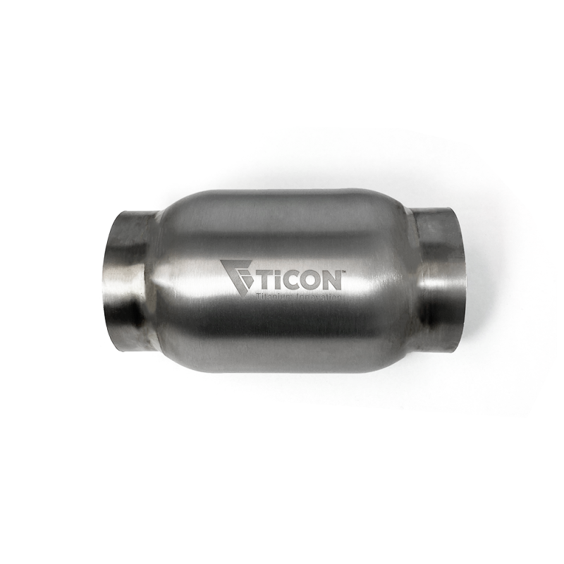 Ticon Industries 3in Titanium Bullet Resonator 4in Body x 12in OAL Ticon Industries 3in Titanium Bullet Resonator 4in Body x 12in OAL