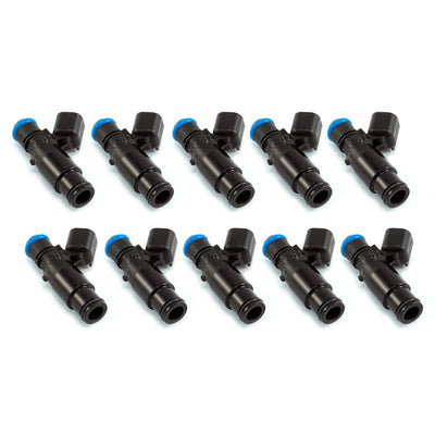 Injector Dynamics ID1050X Injectors 14mm (Black) Bottom Adaptors (Set of 10)