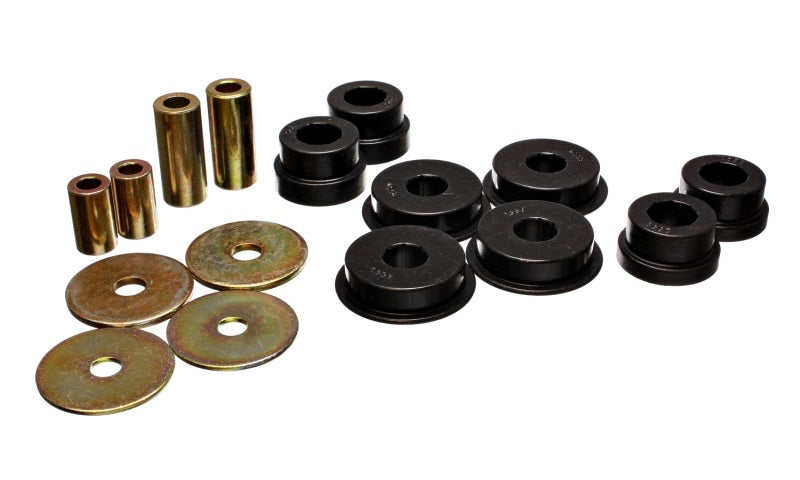 Energy Suspension 03-05 Mitsubishi Lancer EVO 8 Black Rear Differential / Mustache Bar Bushing Set Energy Suspension 03-05 Mitsubishi Lancer EVO 8 Black Rear Differential / Mustache Bar Bushing Set