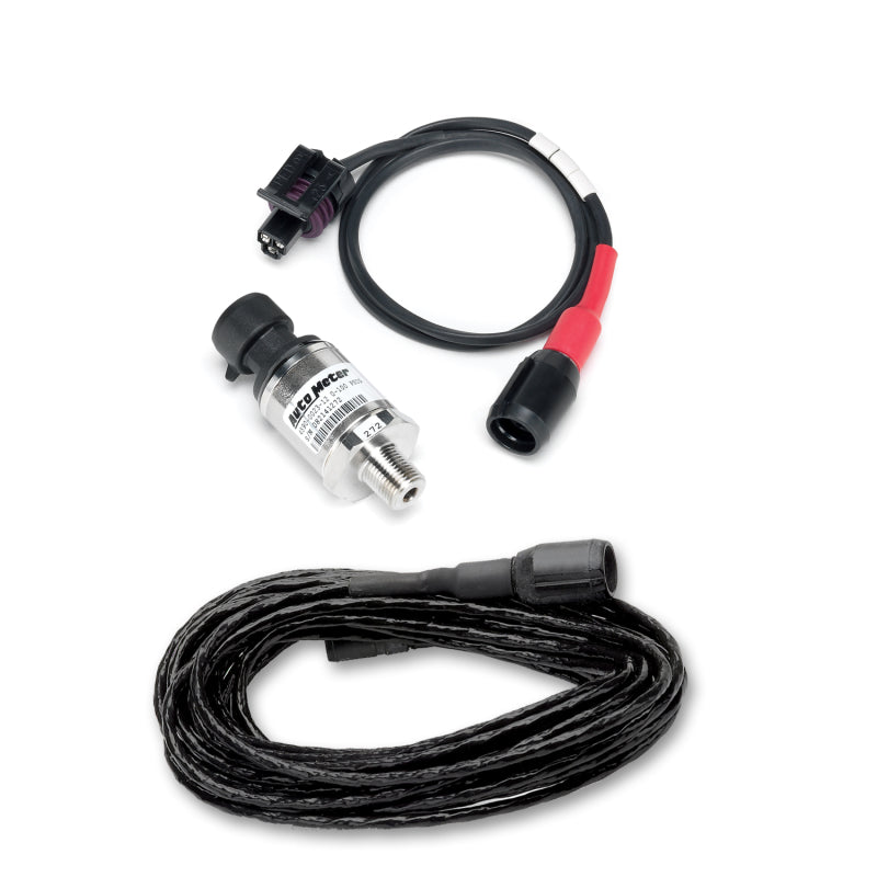 AutoMeter Sensor Kit Pressure 100PSI 8ft. Harness For Ultimate Dl AutoMeter Sensor Kit Pressure 100PSI 8ft. Harness For Ultimate Dl
