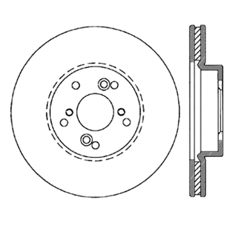 StopTech Nissan 370Z / 01-03 Acura CL / 06 EL / 04-09 TSX / 03-07 Honda Accord Coupe M/T / 05-08 Se StopTech Nissan 370Z / 01-03 Acura CL / 06 EL / 04-09 TSX / 03-07 Honda Accord Coupe M/T / 05-08 Se
