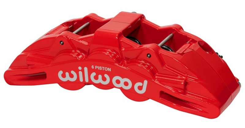 Wilwood Caliper Red SX6R 4.04in Piston 1.25in Disc Wilwood Caliper Red SX6R 4.04in Piston 1.25in Disc