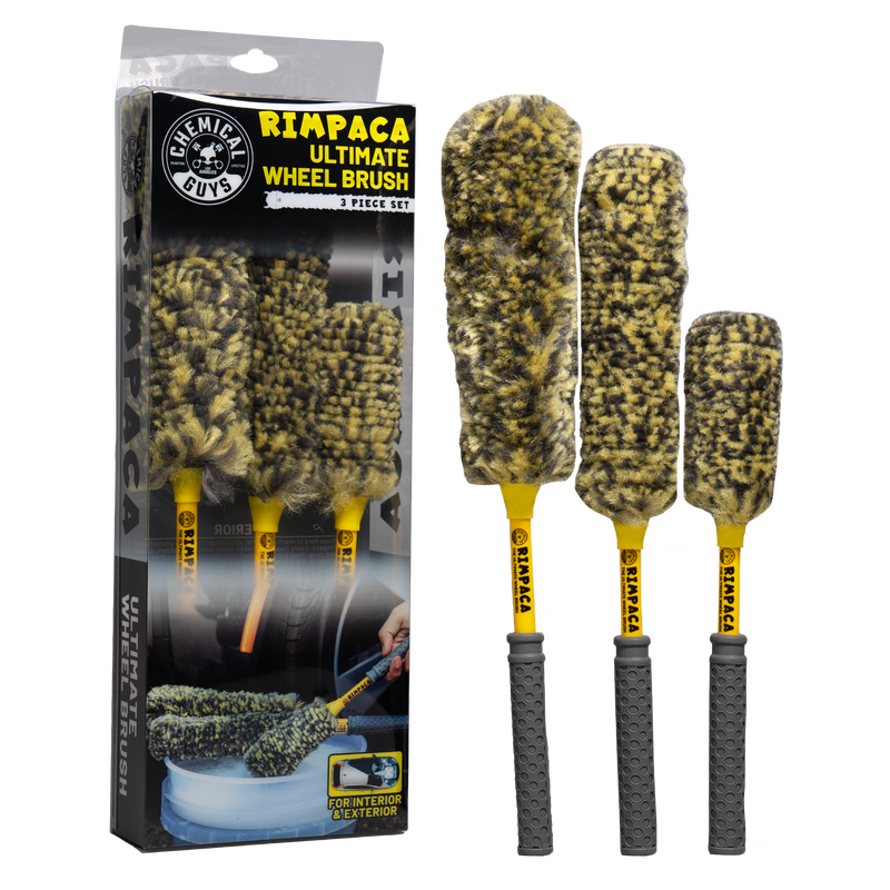Chemical Guys Rimpaca Ultimate Wheel Brush Set - 3 Pcs Chemical Guys Rimpaca Ultimate Wheel Brush Set - 3 Pcs