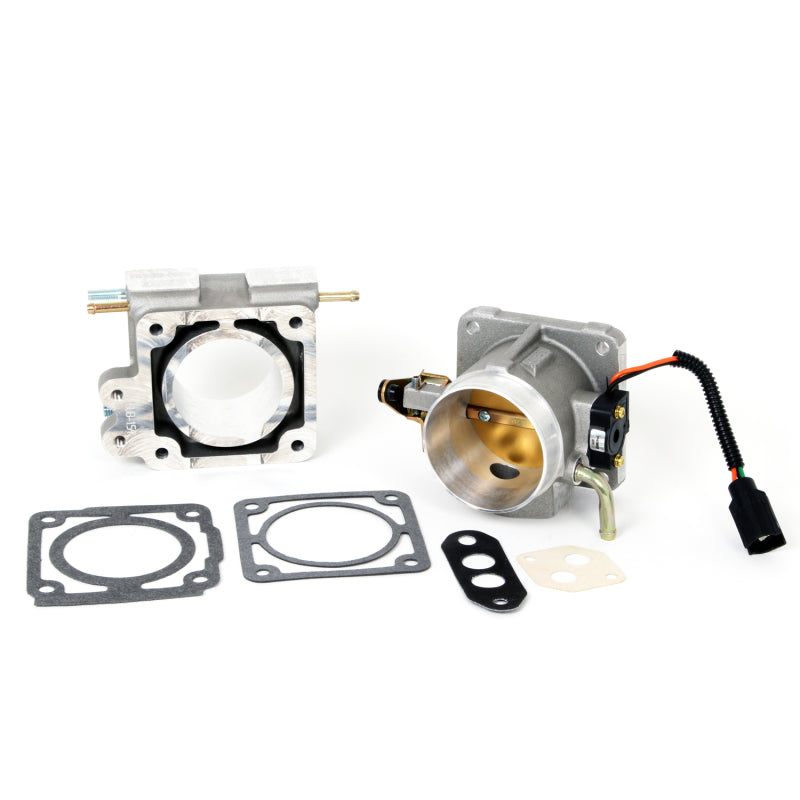 BBK 86-93 Mustang 5.0 75mm Throttle Body BBK Power Plus Series And EGR Spacer Kit BBK 86-93 Mustang 5.0 75mm Throttle Body BBK Power Plus Series And EGR Spacer Kit