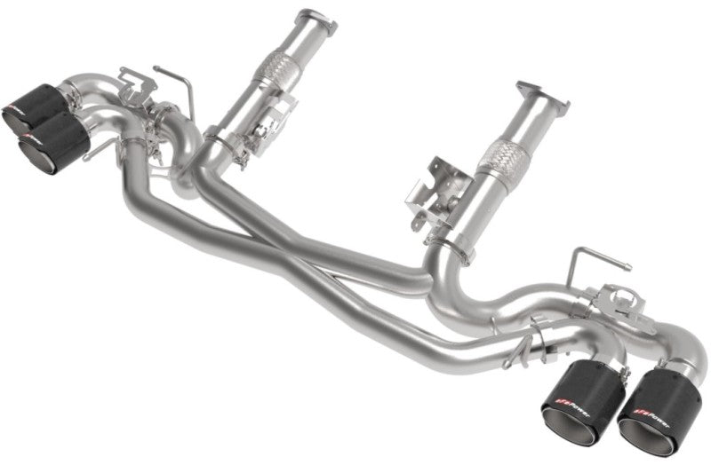 AFe MACH Force-Xp 304 Stainless Steel Cat-Back Exhaust Carbon 2020 Chevrolet Corvette C8 AFe MACH Force-Xp 304 Stainless Steel Cat-Back Exhaust Carbon 2020 Chevrolet Corvette C8