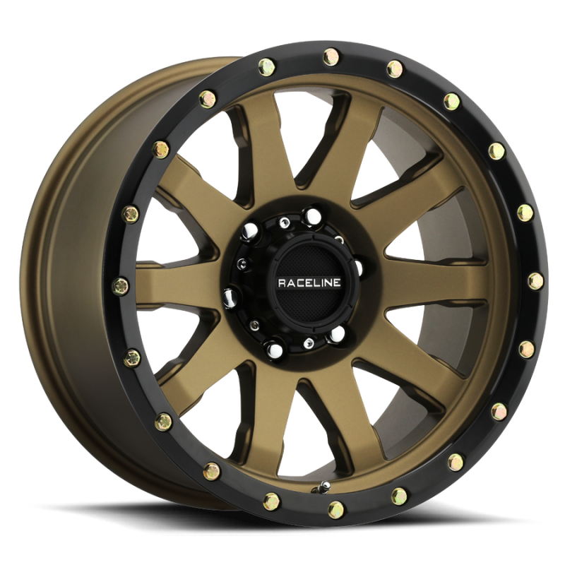 Raceline 934BZ Clutch 17x8.5in / 6x135 BP / 0mm Offset / 87.1mm Bore - Bronze Wheel Raceline 934BZ Clutch 17x8.5in / 6x135 BP / 0mm Offset / 87.1mm Bore - Bronze Wheel
